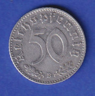 Dt. Reich 50 Reichspfennig 1941 B - 5 Reichsmark