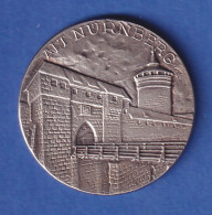 Silbermedaille 1971 Dürer-Jahr  Alt-Nürnberg Burg - Bayerische Vereinsbank  - Ohne Zuordnung