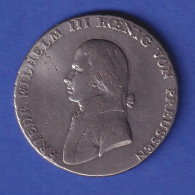Preußen Silbermünze 1 Taler König Friedrich Wilhelm III. 1803, Fast Ss - Autres & Non Classés