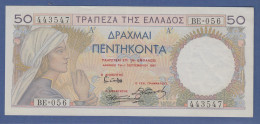 Banknote Griechenland 50 Drachmen 1935 - Grecia