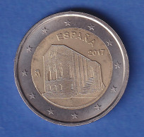 Spanien 2017 2-Euro-Sondermünze Oviedo-Asturien Bankfr. Unzirk.  - Altri & Non Classificati