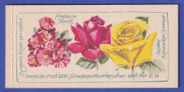 DDR 1972 Markenheftchen Rosen Mi.-Nr. MH 6 I Billigste Type Postfrisch ** - Markenheftchen