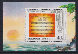 Nordkorea 1978 Das Lied Von Korea Mi.-Nr. Block 48 Postfrisch **  - Corea Del Norte