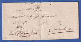 Bayern Vorphila-Brief Mit Fragmentarischem Rayonstempel R.3.ANSBACH 1810er Jahre - Sonstige & Ohne Zuordnung