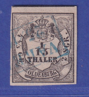 Altdeutschland Oldenburg 2 Sgr Mi.-Nr. 3 I Gestempelt Gepr. PFENNINGER - Oldenbourg