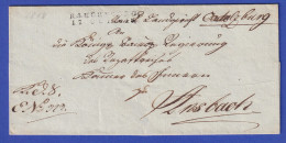 Bayern Dienstbrief Mit Rayon-Stempel NÜRNBERG 1818 - Autres & Non Classés