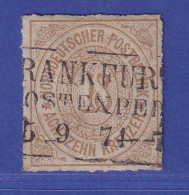 Norddeutscher Postbezirk 18 Kreuzer Mi.-Nr. 11 Gestempelt Gepr. PFENNINGER - Used