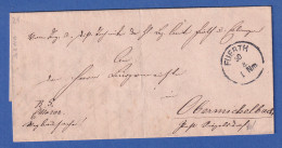 Bayern Unfrankierter Dienstbrief Mit Einkreisstempel FUERTH 1880 - Other & Unclassified