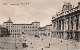 TORINO - PIAZZA CASTELLO - PALAZZO REALE - F.P. - Plaatsen & Squares