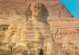 EGYPT - Giza - Sphinx - Used Postcard - Gizeh