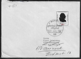 Germany. FDC Mi. 809.  250th Birth Anniversary Of Friedrich Gottlieb Klopstock.  FDC Cancellation On Plain Envelope - 1971-1980