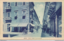 Ad318 Cartolina Adria Corso Vittorio Emanuele Provincia Di Rovigo - Rovigo