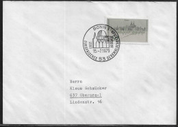 Germany. FDC Mi. 863.  European Architectural Heritage Year. Total View On Xanten.  FDC Cancellation On Plain Envelope - 1971-1980