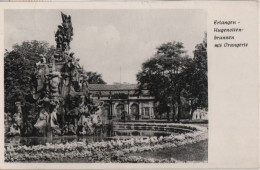 54209 - Erlangen - Hugenottenbrunnen Mit Orangerie - 1969 - Erlangen