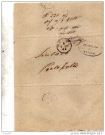 1880 LETTERA CON ANNULLO ROVIGO - CONTABILITÀ TRASPORTI CARCERARI - Poststempel