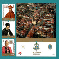 Portugal  20.08.2021 , Arcebispos De Braga - Erzbischhöfe (V) - Stamps+Sheet - Postfrisch / MNH / (**) - Unused Stamps