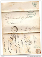 1881 LETTERA CON ANNULLO CASERTA   + 12 REGGIMENTO CAVALLERIA PIACENZA - Officials