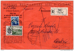 1965  LETTERA RACCOMANDATA  CON ANNULLO NAPOLI CASTELCAPUANO - 1961-70: Poststempel