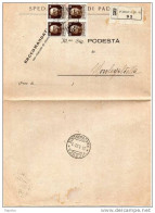 1932 LETTERA RACCOMANDATA CON  ANNULLO PADOVA - Storia Postale