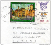 1979 LETTERA CON ANNULLO TRIESTE - 1971-80: Marcophilia