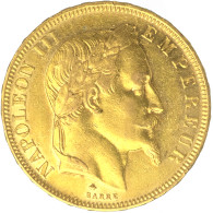 Second-Empire-50 Francs Napoléon III Tête Laurée 1867 Paris - 50 Francs (gold)