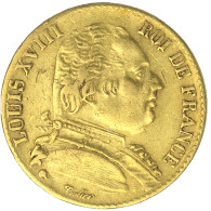 Louis XVIII-20 Francs 1815-4 Bayonne - 20 Francs (oro)