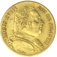 Louis XVIII-20 Francs 1815-4 Bayonne - 20 Francs (gold)