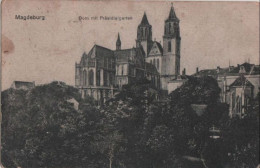 85991 - Magdeburg - Dom Mit Präsidialgarten - 1918 - Maagdenburg