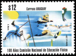 Uruguay 2011. National Physical Education Commission (MNH OG) Stamp - Uruguay