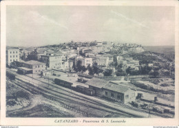 Ad344 Cartolina Catanzaro Panorama Di S.leonardo Stazione - Catanzaro