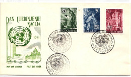 Jugoslawien 714-716 Als Ersttagsbrief #JP782 - Sonstige & Ohne Zuordnung
