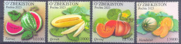 2023. Uzbekistan, Fruits Of Uzbekistan, 4v, Mint/** - Usbekistan