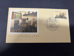 26-3-2024 (4 Y 9) Australia (3 With With Different Postmark) FDC - Australia Day 1984 - Ersttagsbelege (FDC)