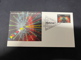 26-3-2024 (4 Y 9) Australia (2 With With Different Postmark) FDC - Electronic Mail - Premiers Jours (FDC)