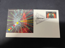 26-3-2024 (4 Y 9) Australia (2 With With Different Postmark) FDC - Electronic Mail - Ersttagsbelege (FDC)