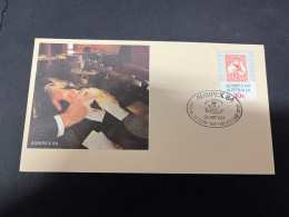 26-3-2024 (4 Y 9) Australia (5 With With Different Postmark) FDC - AUSSIPEX 84 (Melbourne Stamp Expo) - Premiers Jours (FDC)