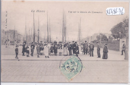 LE HAVRE- VUE SUR LE BASSIN DU COMMERCE - Port