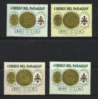 Paraguay 1964 Bombay Eucharistic Congress Set Of 4 MNH - Paraguay