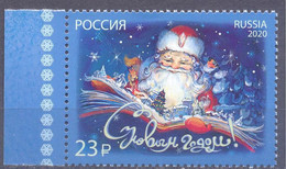 2020. Russia, New Year, Type I,  1v, Mint/** - Unused Stamps