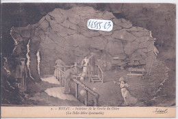 ROYAT- INTERIEUR DE LA GROTTE DU CHIEN- - Royat