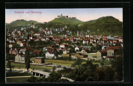 AK Eisenach, Stadtansicht Mit Der Wartburg  - Eisenach