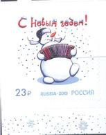 2019. Russia, New Year, TYPE II, 1v, Mint/** - Unused Stamps