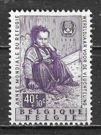 1128**  Année Mondiale Du Réfugié - Bonne Valeur - MNH** - COB 24 - Vendu à 10% Du COB!!!! - Unused Stamps