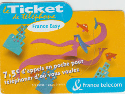 TC24 - 3 TICKETS TELEPHONE , Dates 30/11/2003, 31/05/2004, 31/12/2004, Pour 1 € - Mobicartes