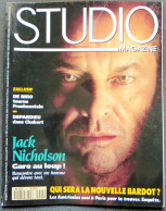 Revue STUDIO Magazine N° 90 Septembre 1994 (?) Jack Nicholson - De Niro "Frankenstein" Branagh - "Speed" Keanu Reeves -* - Cinema