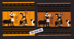 2021 Folklore-Costumes  (FAUNA – Sheep, Dog)  S/S-MNH +S/S - Missing Value     Bulgarie / Bulgaria - Nuevos