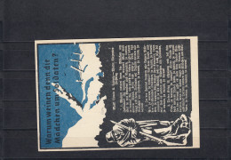 Sowjetische Kriegspopaganda Karte Für Deutschland MiNr. 21 H VI, Ungebraucht - Falsificaciones Y Propaganda De Guerra