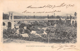 72-BEAUMONT SUR SARTHE-N°T2906-D/0129 - Beaumont Sur Sarthe