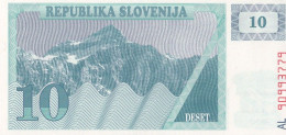 SLOVENIE - 10 Tolar 1990 UNC - Slovenië