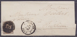 L. Affr. N°6 P6 Càd BILSEN /12 AVR. 1860 Pour RECKHEIM (au Dos: Càd LANAKEN) - 1851-1857 Médaillons (6/8)